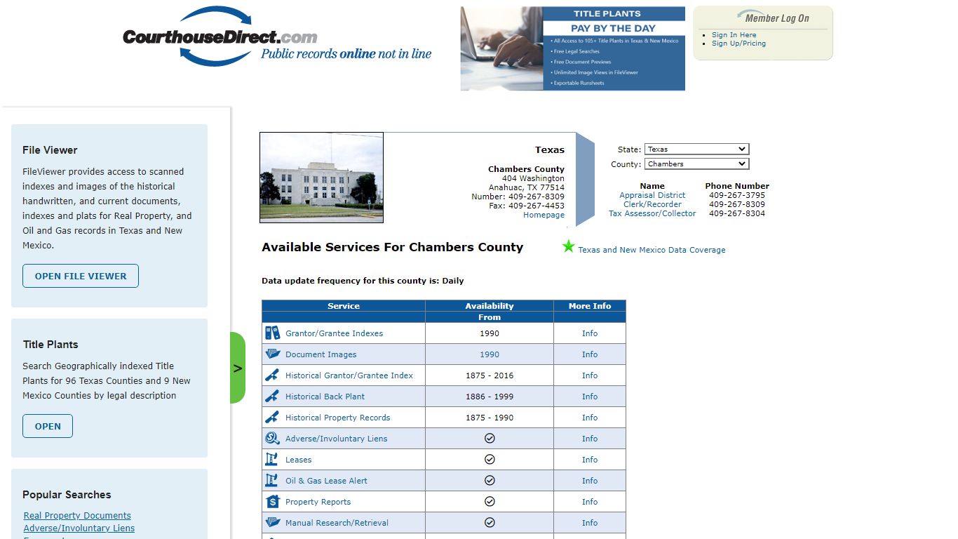 Search Chambers County Public Property Records Online ...